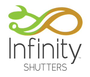 Infinity Shutters Logo Green & Gold 2020 FINAL