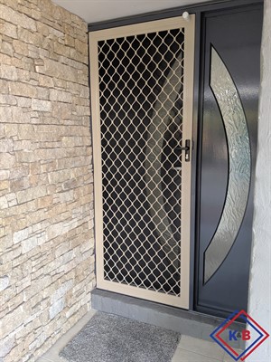 Diamond Grille Doors Hinged